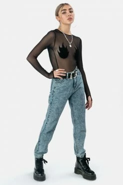 Adika Inferno Sheer Top OUTLET