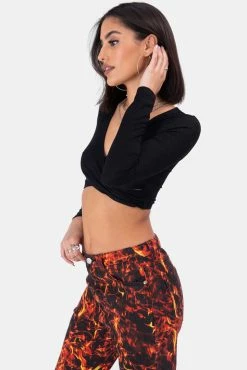 Adika OUTLET Nyx Wrap Crop Top