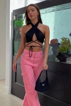 Adika Clothing Luka Cross Wrap Halter Top