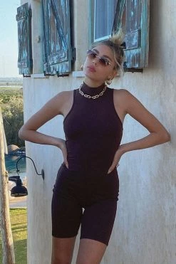 Adika Pryce Biker Jumpsuit