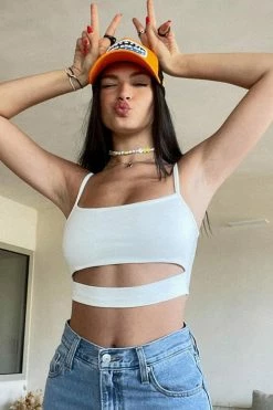 New π Adika Delight Cut-Out Crop Top OUTLET π 8 Adika Delight Cut-Out Crop Top OUTLET