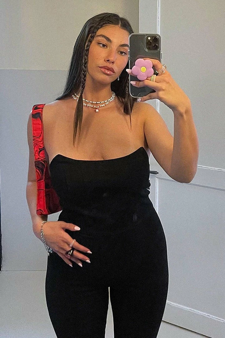 Best reviews of 👍 Adika Nixon Flared Bustier Jumpsuit ❤️ 5 Adika Nixon Flared Bustier Jumpsuit